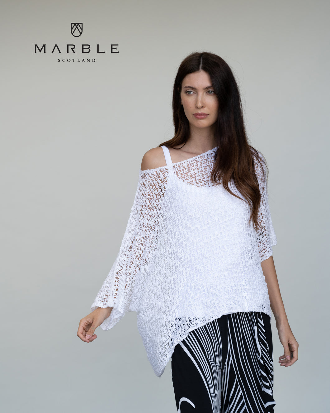 Marble Crochet Top 4 Colours