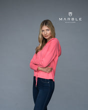 Load image into Gallery viewer, Marble Hooded Sweater 2 Colours
